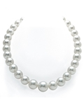 12-15mm White South Sea Pearl Necklace - AAA Quality
