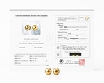 13mm Golden South Sea Loose Pair - PSL Certified