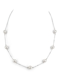 Japanese Akoya Pearl Tincup Necklace - Third Image