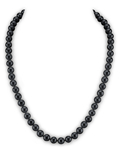6.5-7.0mm Black Freshwater Pearl Necklace - AAA Quality