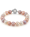8.5-9.5mm Multicolor Freshwater Pearl Bracelet - AAA Quality