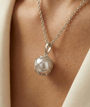 Freshwater Pearl Cora Pendant - Secondary Image
