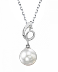 14K Gold South Sea Pearl & Diamond Symphony Pendant