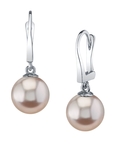 Pink Freshwater Pearl Classic Elegance Earrings
