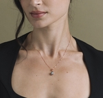 Tahitian South Sea Pearl Anastasia Pendant - Model Image