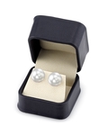 14mm South Sea Round Pearl Stud Earrings- Choose Your Quality - Secondary Image