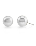 11mm South Sea Round Pearl Stud Earrings- Choose Your Quality