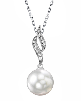 South Sea Pearl & Diamond Suzanna Pendant