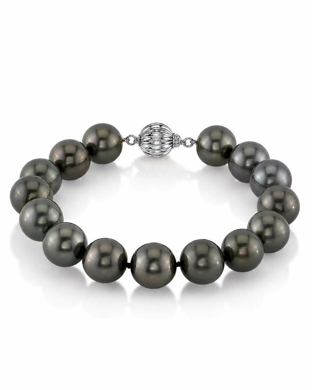 10-11mm Tahitian South Sea Pearl Bracelet - AAA Quality