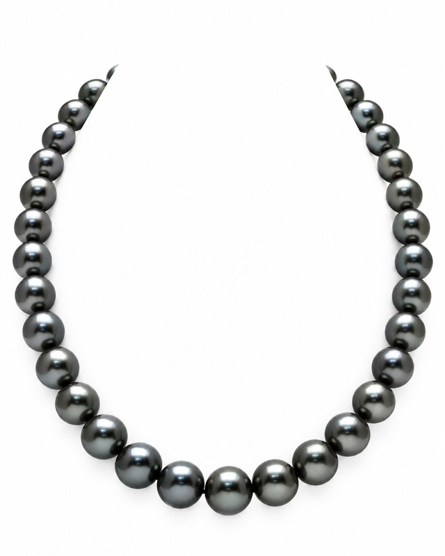10-12mm Tahitian South Sea Pearl Necklace - AAAA Quality