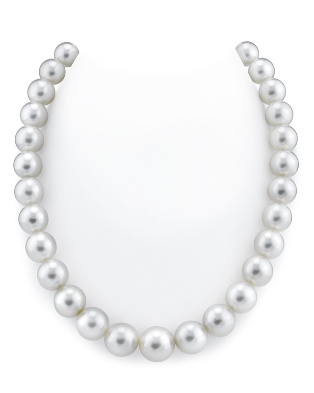 11-14mm White South Sea Pearl Necklace - AAAA Quality