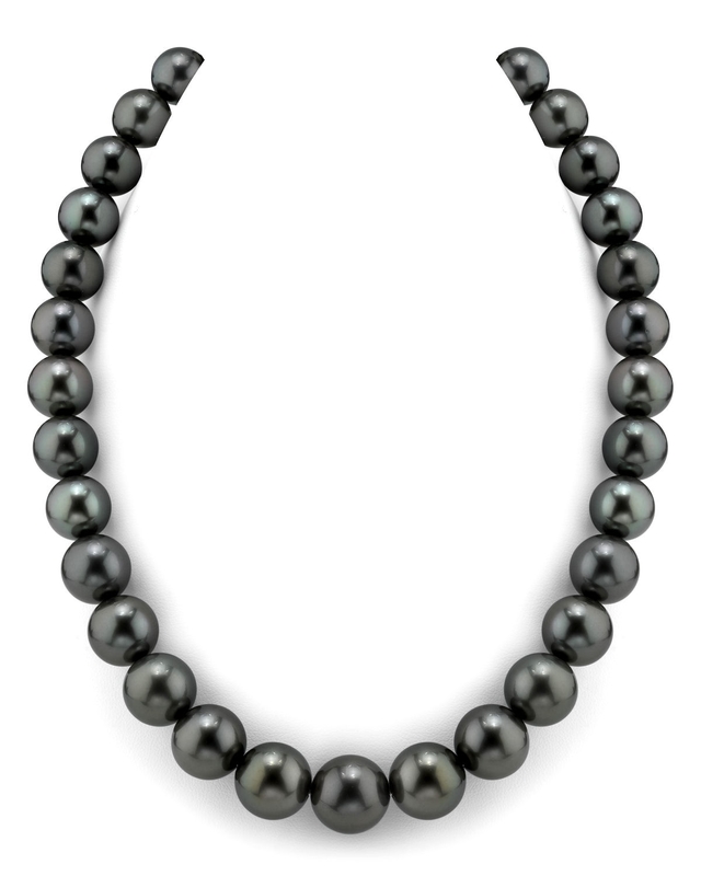 12-14mm Tahitian South Sea Pearl Necklace - AAAA Quality