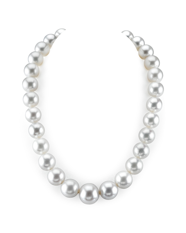 14-16.8mm White South Sea Pearl Necklace