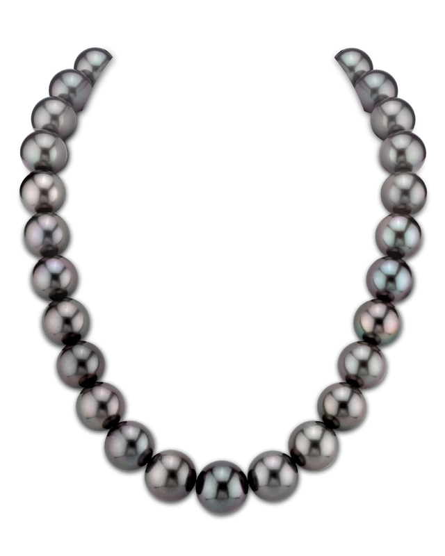 14-15.1mm Tahitian South Sea Pearl Necklace - AAAA Quality