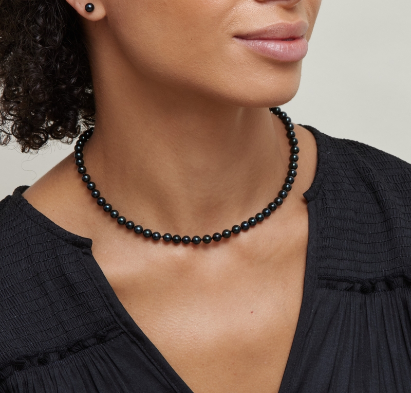 Lacrima Nera – Black Pearl Lariat Pendant | Love My Pearls