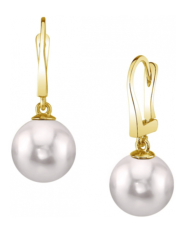 Japanese Akoya Pearl Classic Elegance Earrings - Third Image