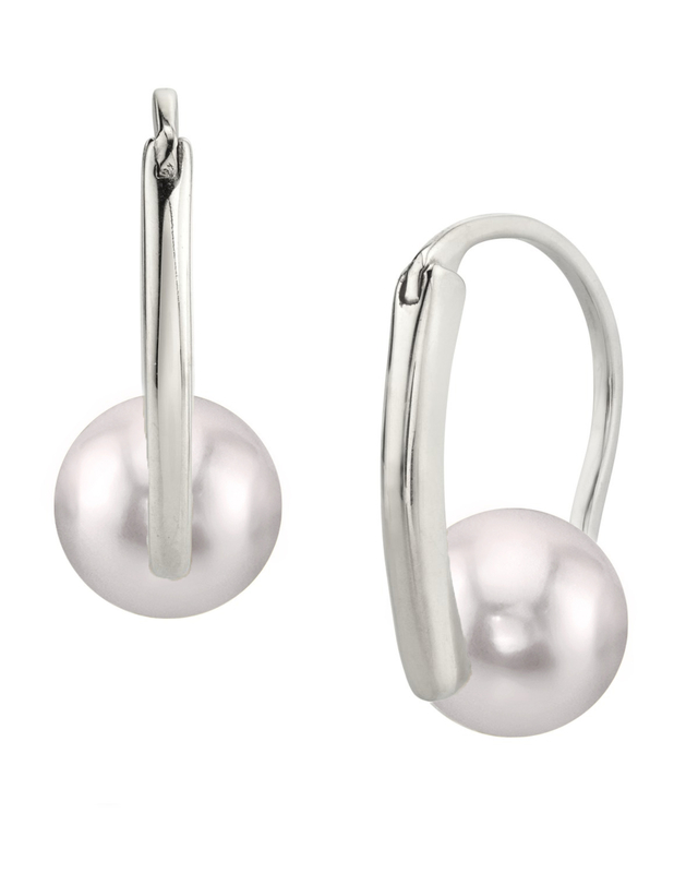 Japanese Akoya Pearl Heather Earrings