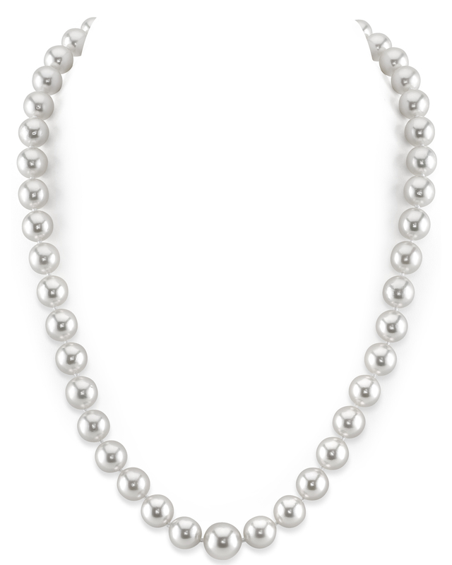 8-10mm White South Sea Pearl Necklace - AAAA Quality