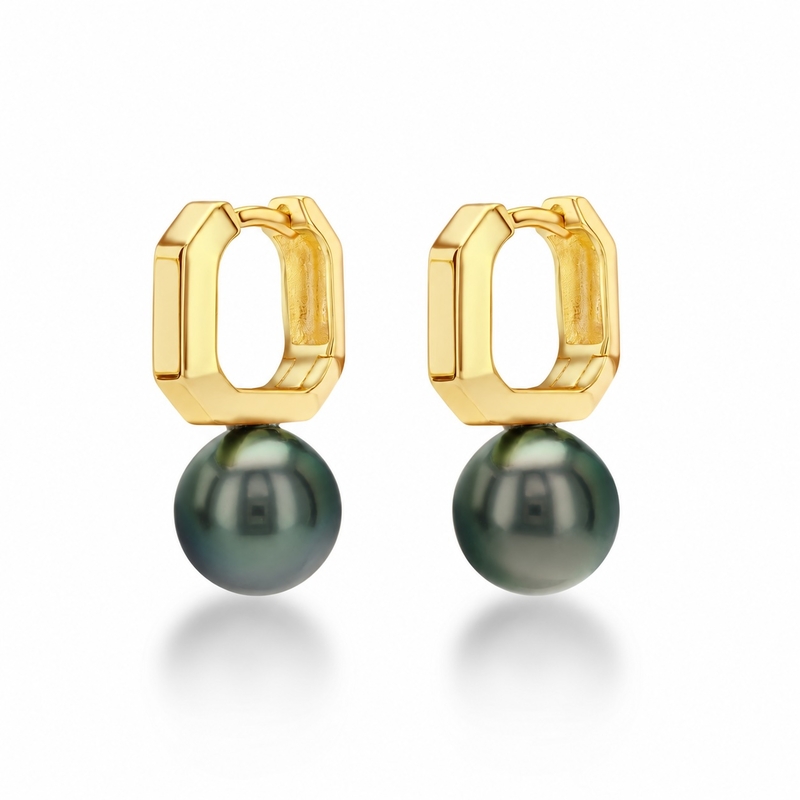 Tahitian Baroque Pearl Blaire Earrings