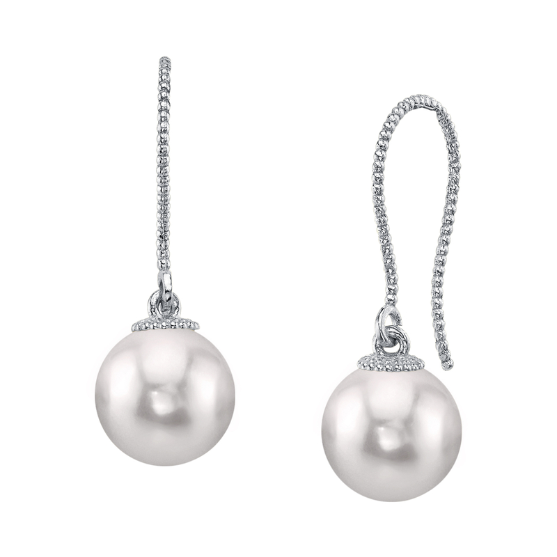White Akoya Pearl Cindy Earrings
