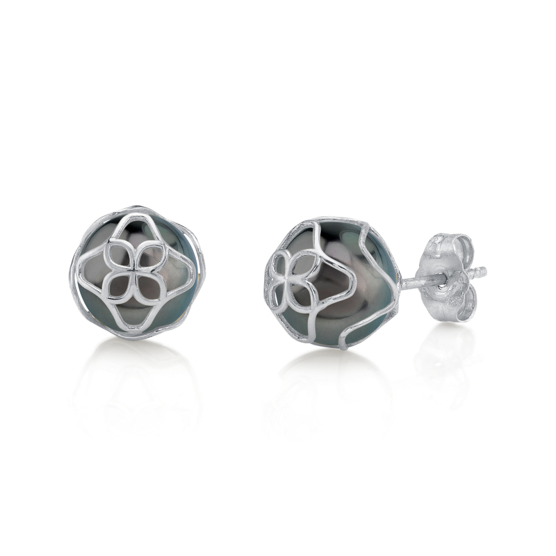 Tahitian South Sea Pearl Cora Earrings