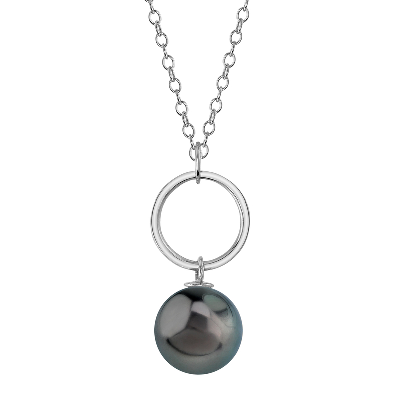 Tahitian South Sea Pearl & Diamond Deena Pendant