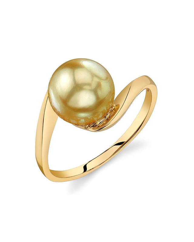 Golden South Sea Pearl Felice Ring