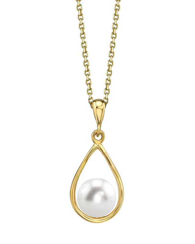 Freshwater Pearl Jess Pendant - Secondary Image