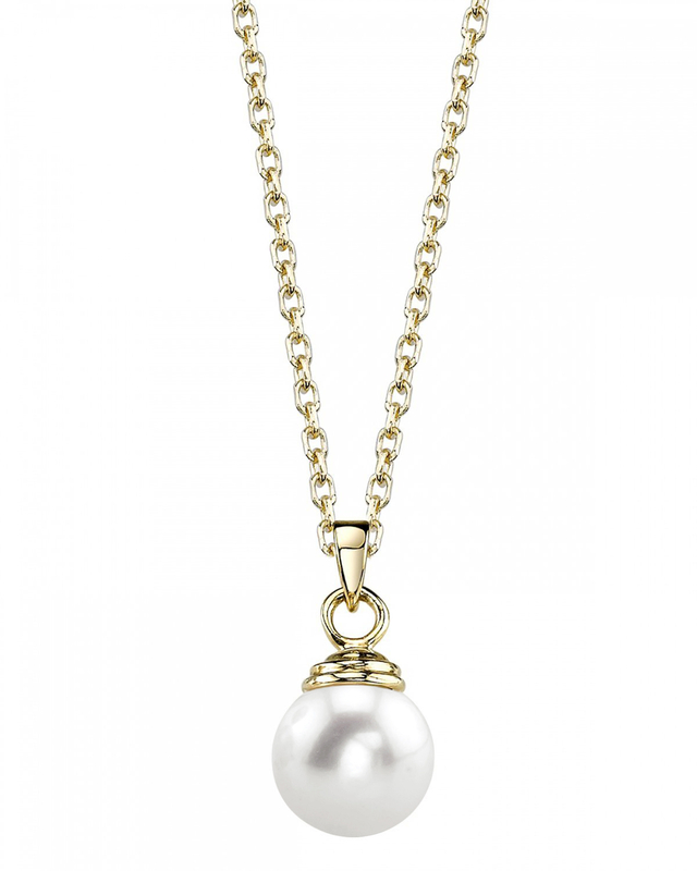Freshwater Pearl Hope Pendant - Third Image