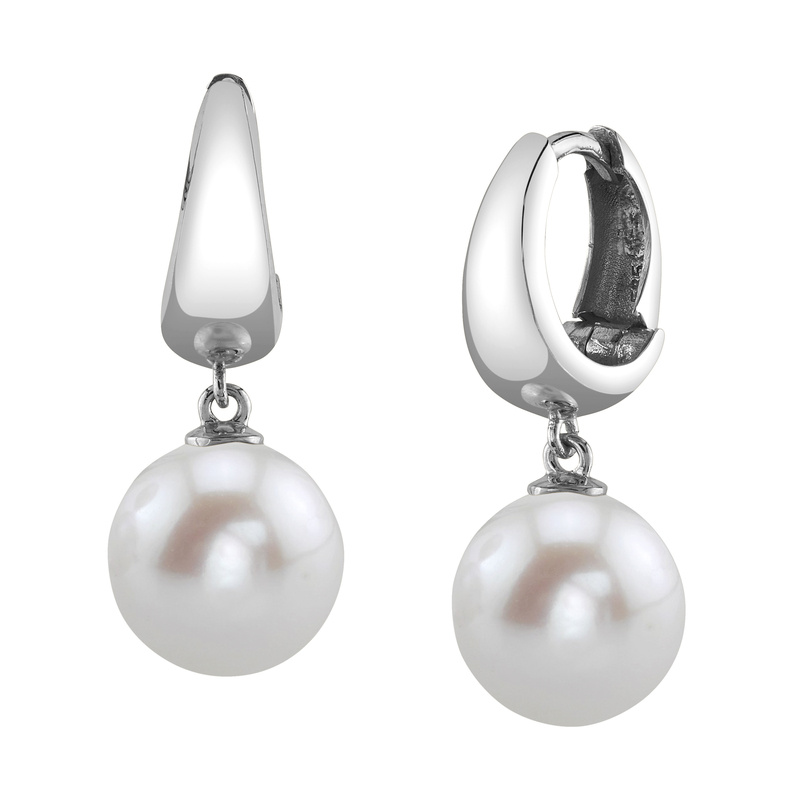 Freshwater Pearl Hoop Willa Dangling Earrings
