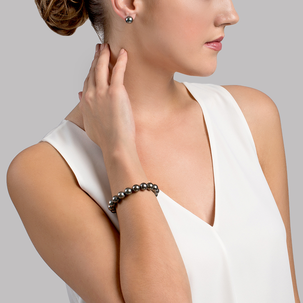8-9mm Tahitian South Sea Pearl Bracelet - AAA Quality
