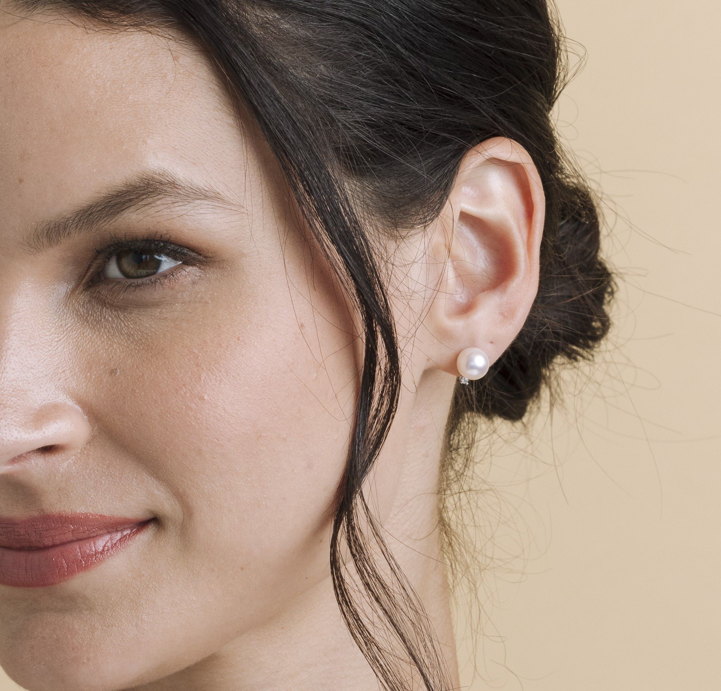 Akoya Pearl & Diamond Classic Earrings