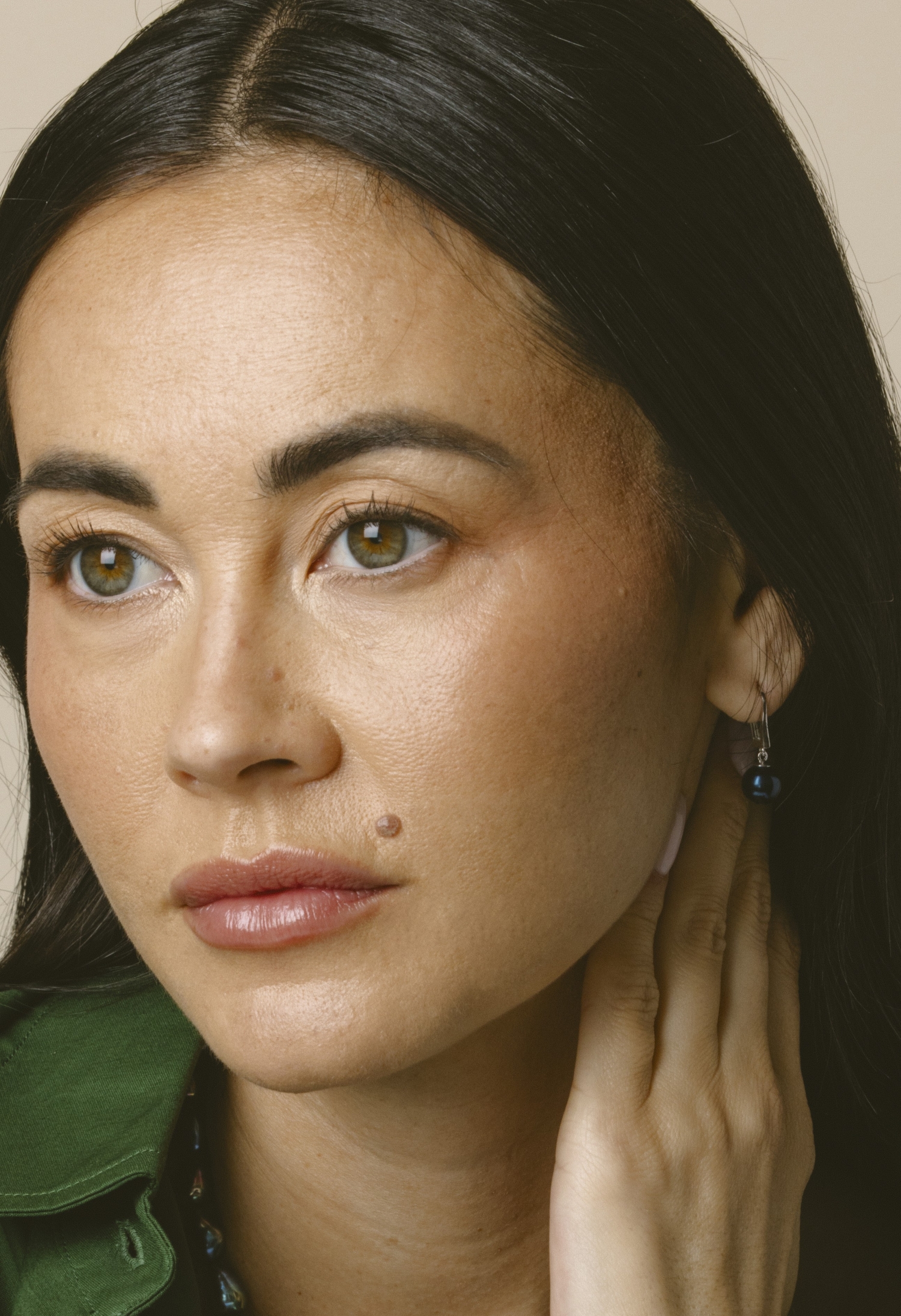 Black Freshwater Pearl Classic Elegance Earrings