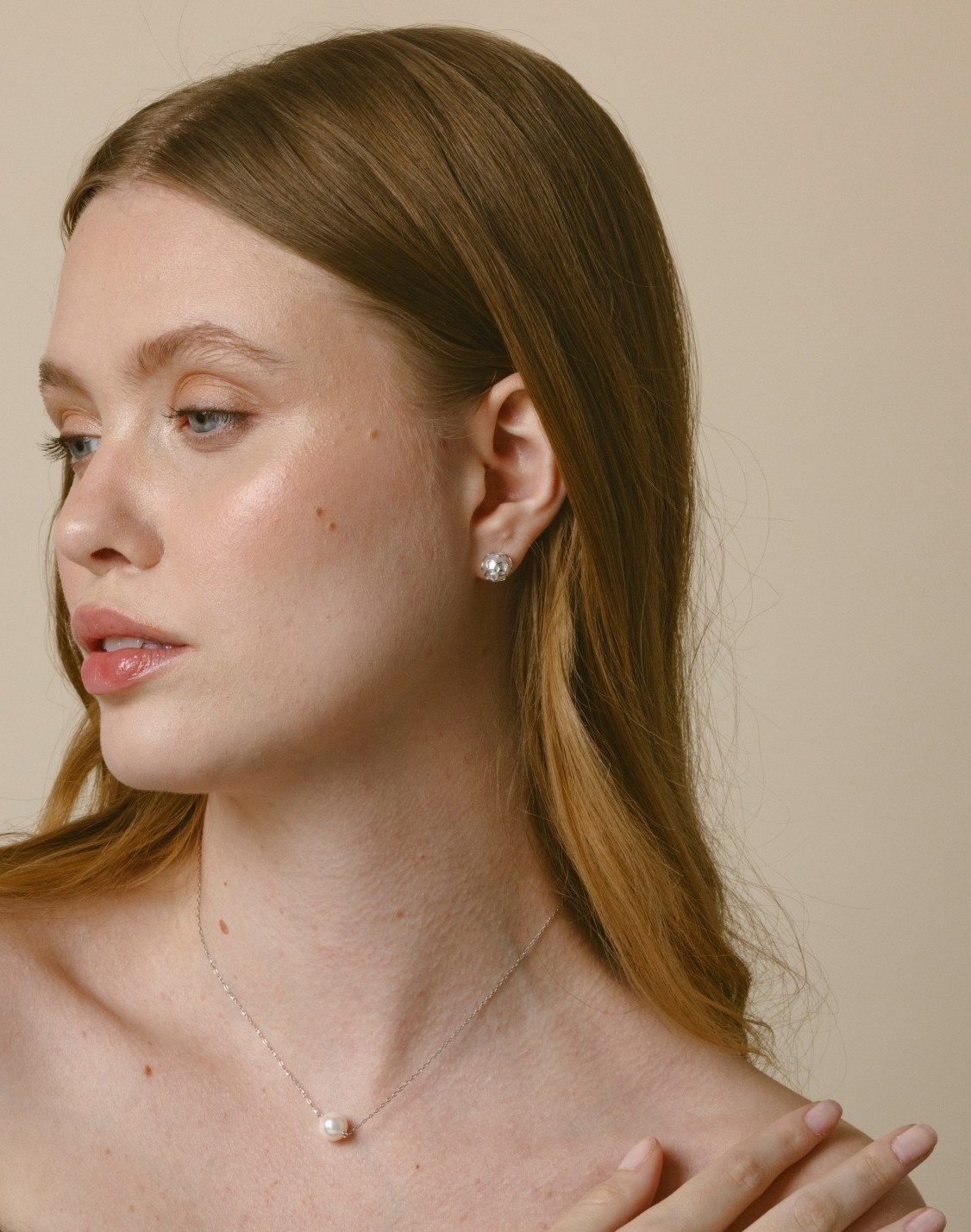 Akoya Solitaire Pearl & Gold Pendant